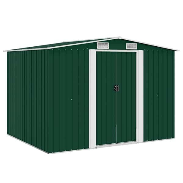 Kaubaplats - Metallist aiakuur 257 × 205 × 178 cm – roheline – tasuta tarne €447.90