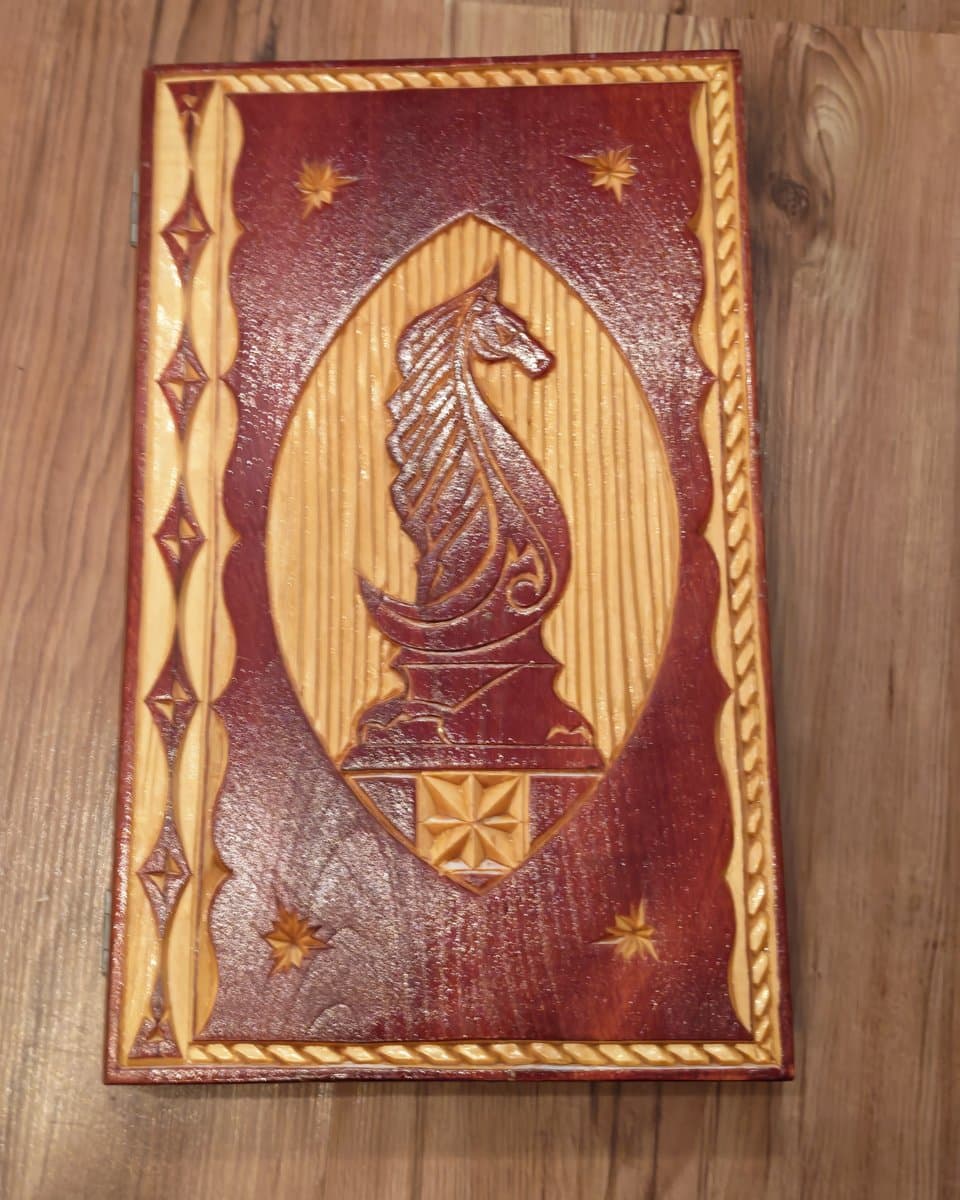 Kaubaplats - chessboard and chess €10.00