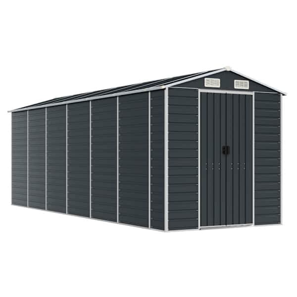 Kaubaplats - Metallist aiakuur 191 × 555 × 198 cm – antratsiithall – tasuta tarne €763.90